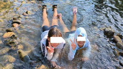 目的の川にも入れて良き良き♪ 目的の川にも入れて良き良き♪