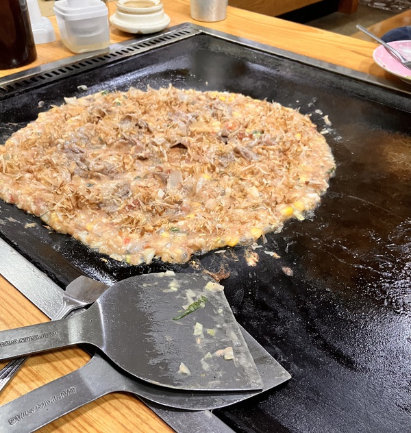 初めてのもんじゃ亭‼️