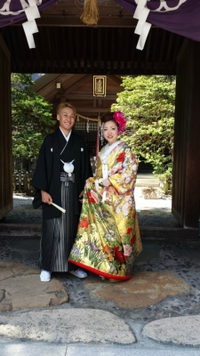 15日結婚式!