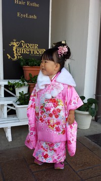 七五三受付てます(*^^)v