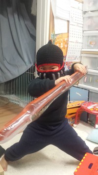 大暴れ~!! 大暴れ~!!
