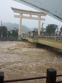 高山集中豪雨! 高山集中豪雨!