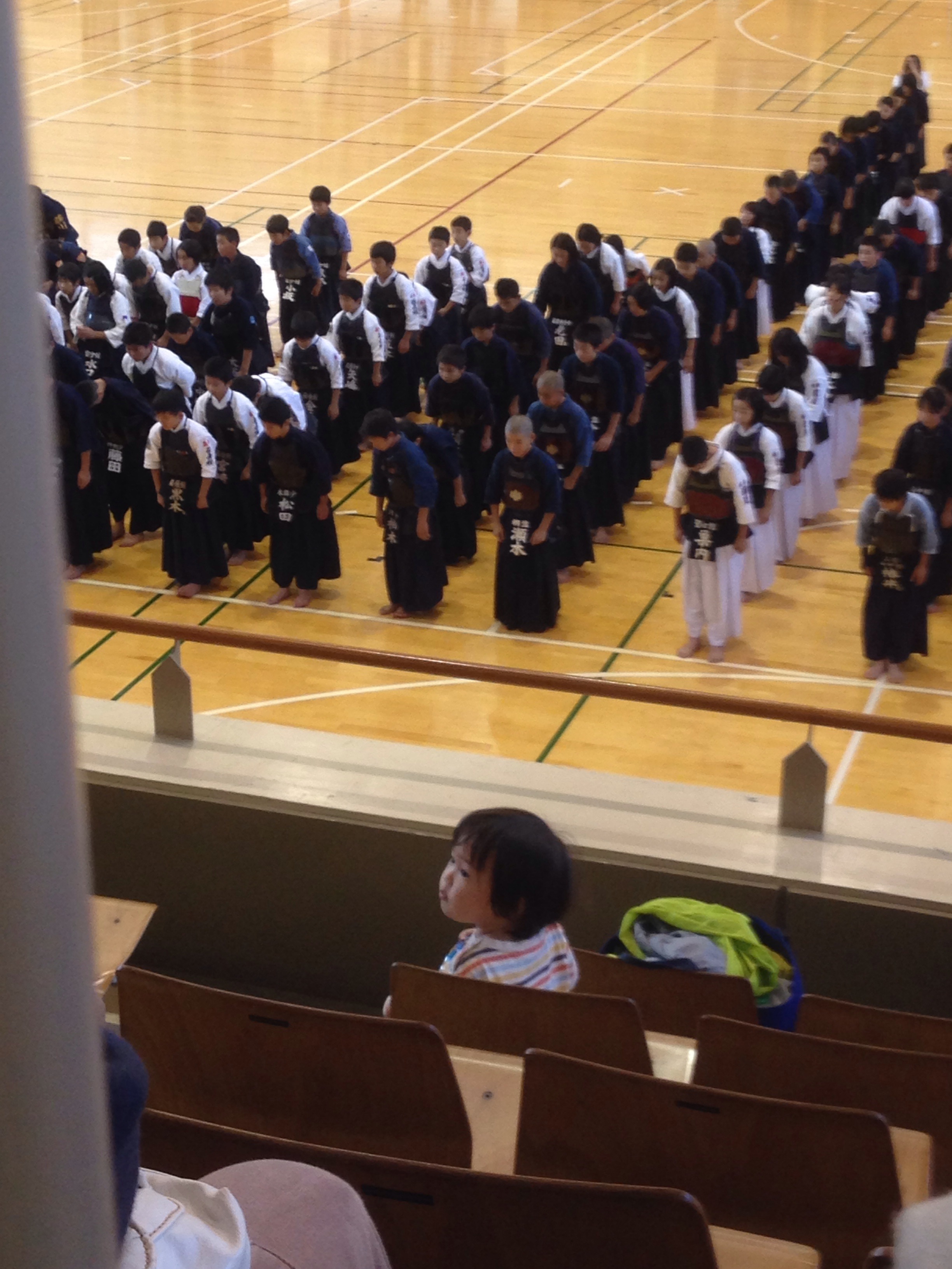 剣道大会。 剣道大会。