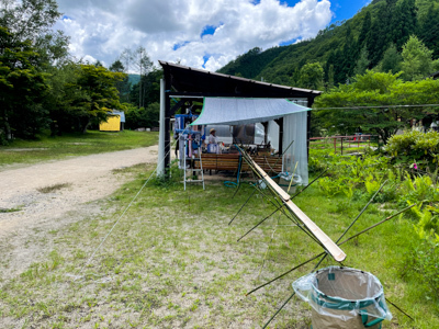 キャンプだより【流しそうめん篇】 キャンプだより【流しそうめん篇】