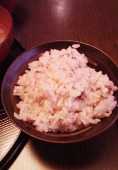橙でランチ