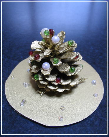 クリスマツボックリ♪