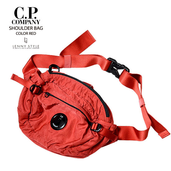 CPカンパニー(シーピーカンパニー)(C.P.COMPANY)ショルダーバッグ-レッド CPカンパニー(シーピーカンパニー)(C.P.COMPANY)ショルダーバッグ-レッド