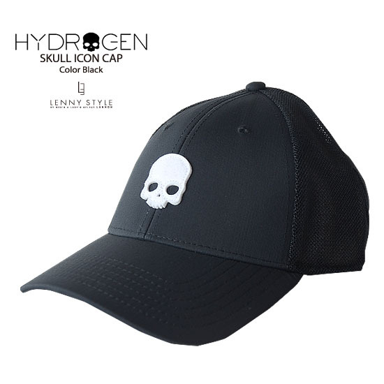 ハイドロゲン ( HYDROGEN ) スカル アイコン メッシュ キャップ ( ベースボールキャップ ) ( 帽子 )- ブラック ハイドロゲン ( HYDROGEN ) スカル アイコン メッシュ キャップ ( ベースボールキャップ ) ( 帽子 )- ブラック