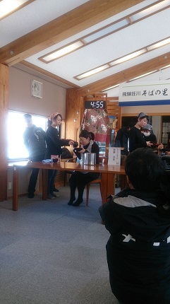 荘川 わんこそば大会に参戦( ゚Д゚)! 荘川 わんこそば大会に参戦( ゚Д゚)!