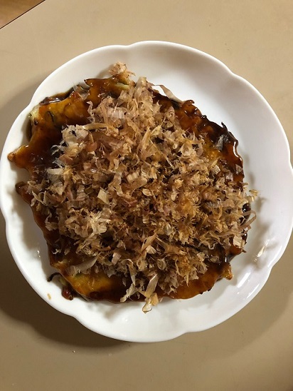 こしひかり米粉でお好み焼き♪ こしひかり米粉でお好み焼き♪