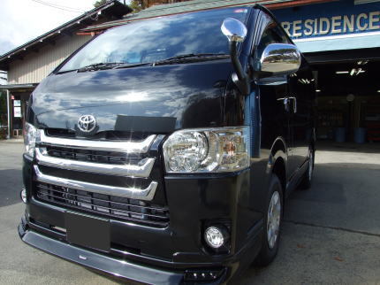 TOYOTA ハイエース 最強の釣り車!人気第一位のハイエース!!D‐PROコーティング TOYOTA ハイエース 最強の釣り車!人気第一位のハイエース!!D‐PROコーティング