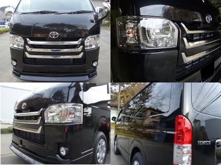 TOYOTA ハイエース 最強の釣り車!人気第一位のハイエース!!D‐PROコーティング TOYOTA ハイエース 最強の釣り車!人気第一位のハイエース!!D‐PROコーティング