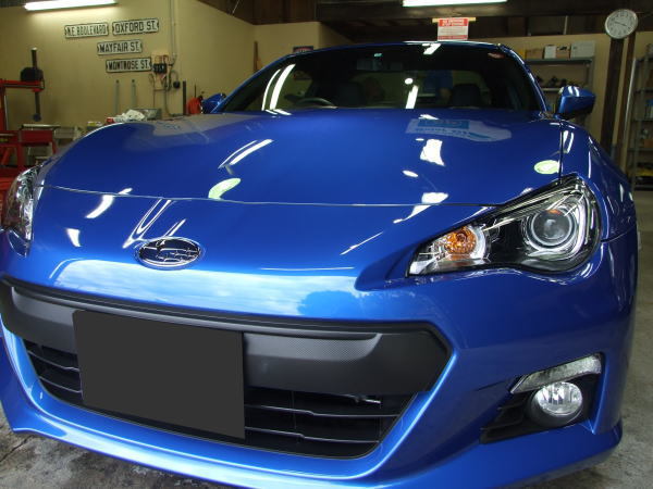 SUBARU BRZ まるで青の洞窟を思わせるボディ!! SUBARU BRZ まるで青の洞窟を思わせるボディ!!