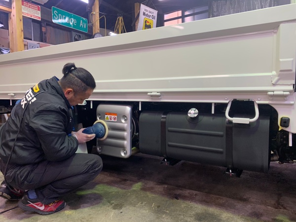 2tトラックまでDPROコーティング!しかも2台!!HINOデュトロ 2tトラックまでDPROコーティング!しかも2台!!HINOデュトロ