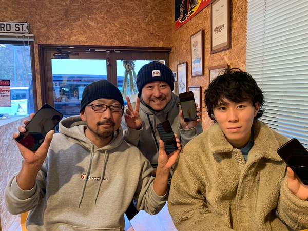 お正月も大盛況!!スマホコーティング!! お正月も大盛況!!スマホコーティング!!