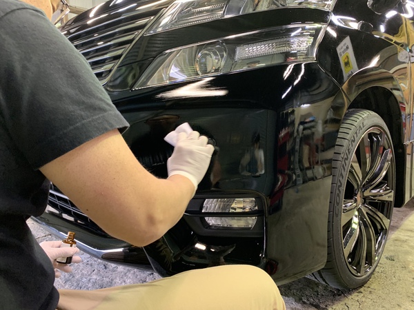 トヨタ ヴェルファイア 漆黒 D-PROカーコーティング!! トヨタ ヴェルファイア 漆黒 D-PROカーコーティング!!