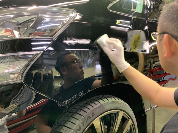 トヨタ ヴェルファイア 漆黒 D-PROカーコーティング!! トヨタ ヴェルファイア 漆黒 D-PROカーコーティング!!