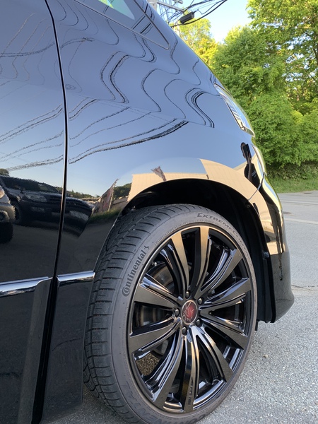 トヨタ ヴェルファイア 漆黒 D-PROカーコーティング!! トヨタ ヴェルファイア 漆黒 D-PROカーコーティング!!