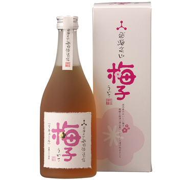 【飛騨 梅酒 リキュール】梅子 500ml（清酒ベースの美味しい梅酒）《舩坂酒造店》