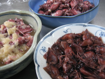 ホタルイカ三昧