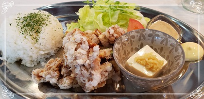 ラ・フレーズさんのからあげランチ♪と電気交換!! ラ・フレーズさんのからあげランチ♪と電気交換!!