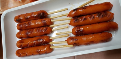 お家の外でB-BーQ(๑´ڡ`๑) お家の外でB-BーQ(๑´ڡ`๑)