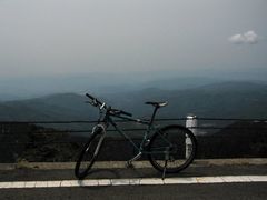 自転車で!