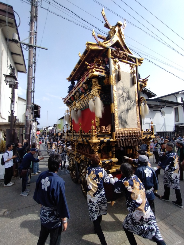 古川祭、夜祭りなし 古川祭、夜祭りなし