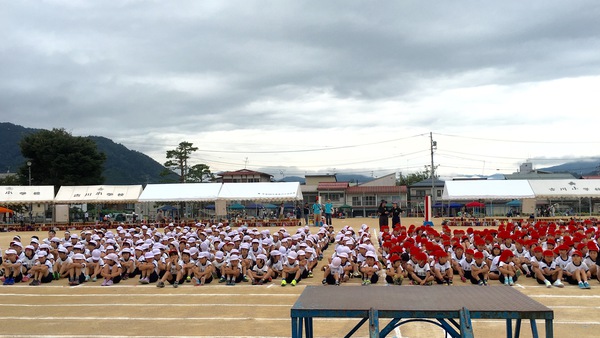 初めての運動会 初めての運動会