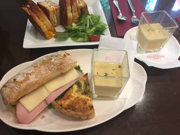 名古屋のレニエさんにてランチ~♪ 名古屋のレニエさんにてランチ~♪