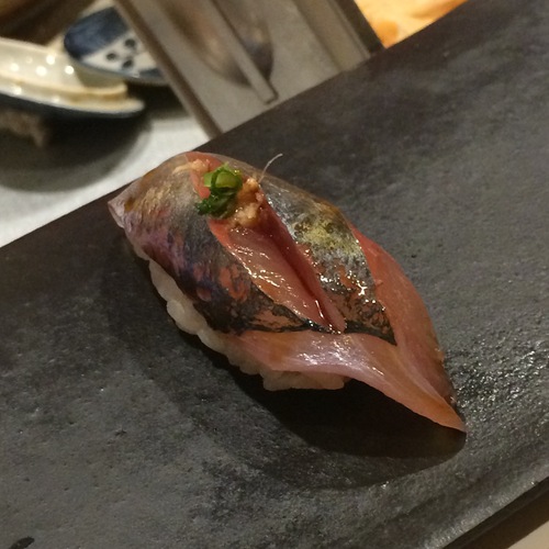 アジの握り アジの握り