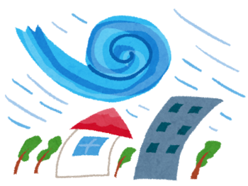 東京で台風体験! 東京で台風体験!