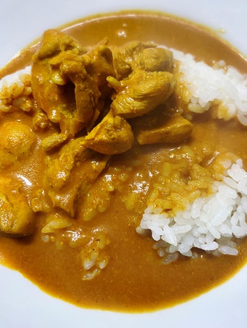 バターチキンカレー♪ バターチキンカレー♪