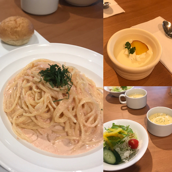 明太子クリームパスタ♪ 明太子クリームパスタ♪
