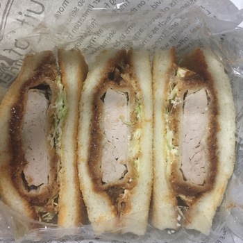 最後の遠足はカツサンド♪ 最後の遠足はカツサンド♪