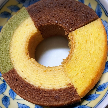 バームクーヘン味くらべ♪ バームクーヘン味くらべ♪