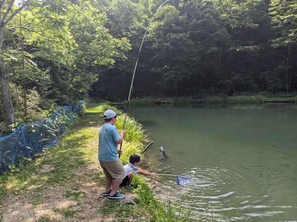 釣り池・・高山市一之宮町で・・・ 2024.06.16 釣り池・・高山市一之宮町で・・・ 2024.06.16