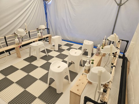 能登半島地震支援活動5月17日マリンタウンのお風呂も単純運営順調にスタート 能登半島地震支援活動5月17日マリンタウンのお風呂も単純運営順調にスタート
