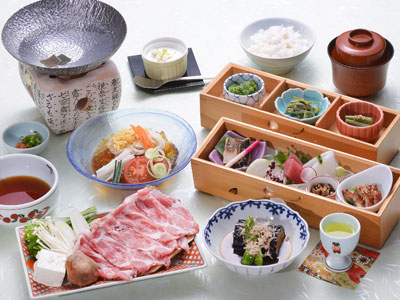 6月限定昼食 「つゆ草御膳」