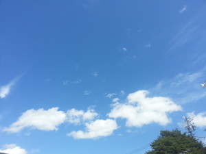 気持ちいい! 空 気持ちいい! 空