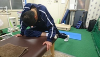 体の硬い長男 体の硬い長男