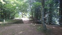 城山公園本丸まで 城山公園本丸まで