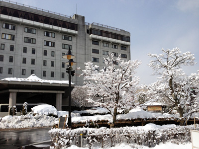 雪の朝