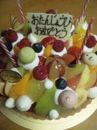 次男坊誕生日☆