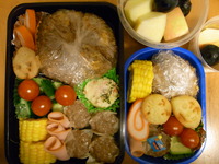 長男&次男坊お弁当☆