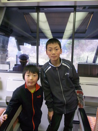 電車で東京へ・・・