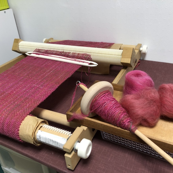 ２月教室やりまーす。縫ったり織ったり、そのうち紡いだりも！