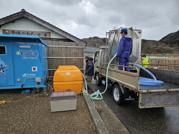 能登半島地震支援活動2月24日お父さんの遺影取出し 能登半島地震支援活動2月24日お父さんの遺影取出し