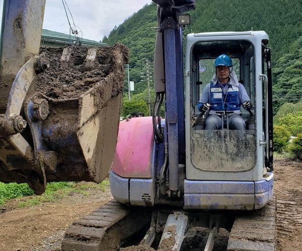 高山市朝日町災害支援活動7月24日 高山市朝日町災害支援活動7月24日