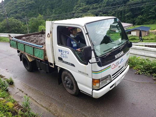 高山市朝日町災害支援活動7月27日 高山市朝日町災害支援活動7月27日